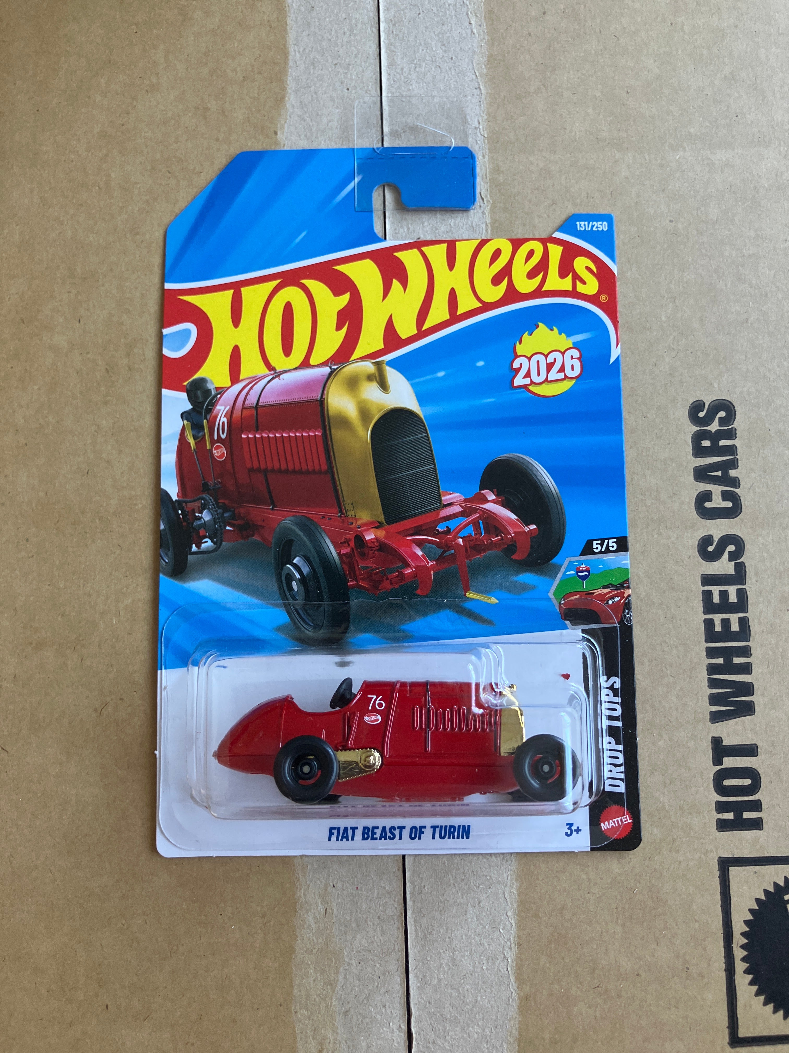 Hot Wheels 2026 - FIAT Beast Of Turin - Drop Tops