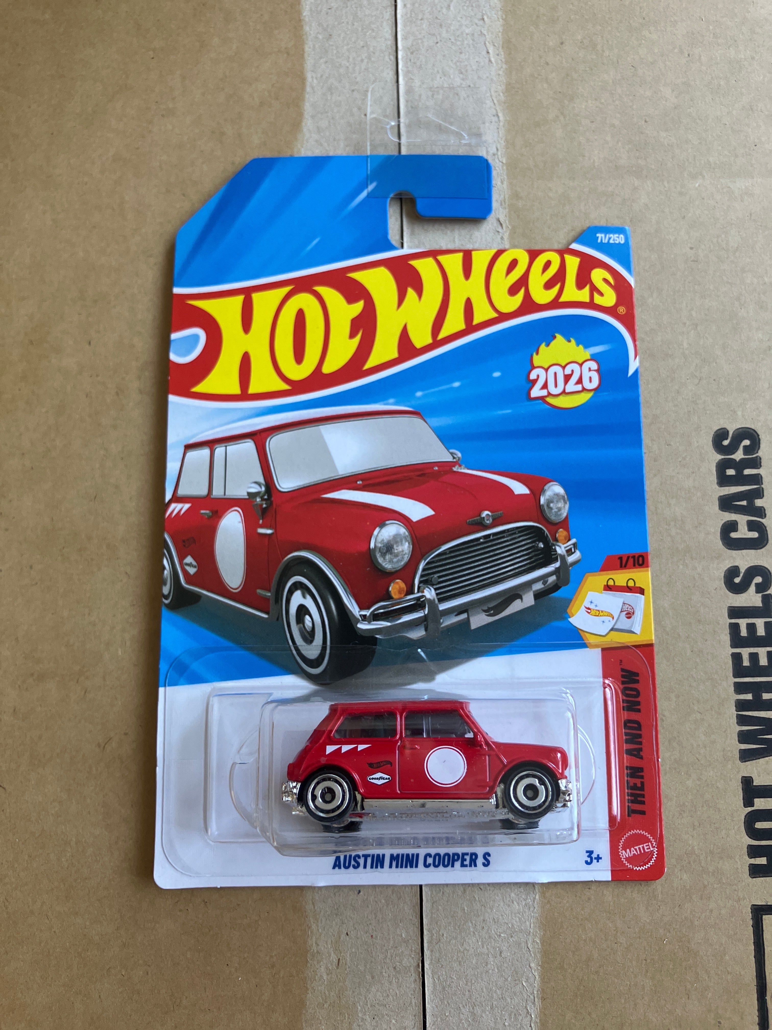 Hot Wheels 2026 - Austin Mini Cooper S - Then And Now